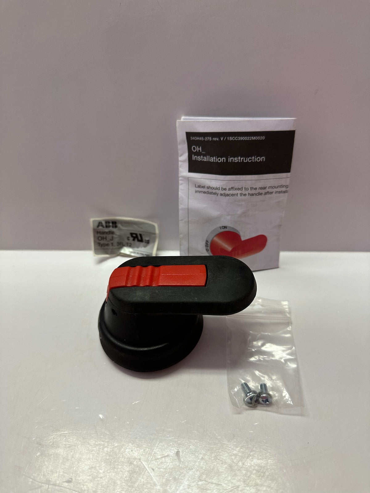 1SCA022380R9660 ABB OHB65J6 Black Rotary Handle