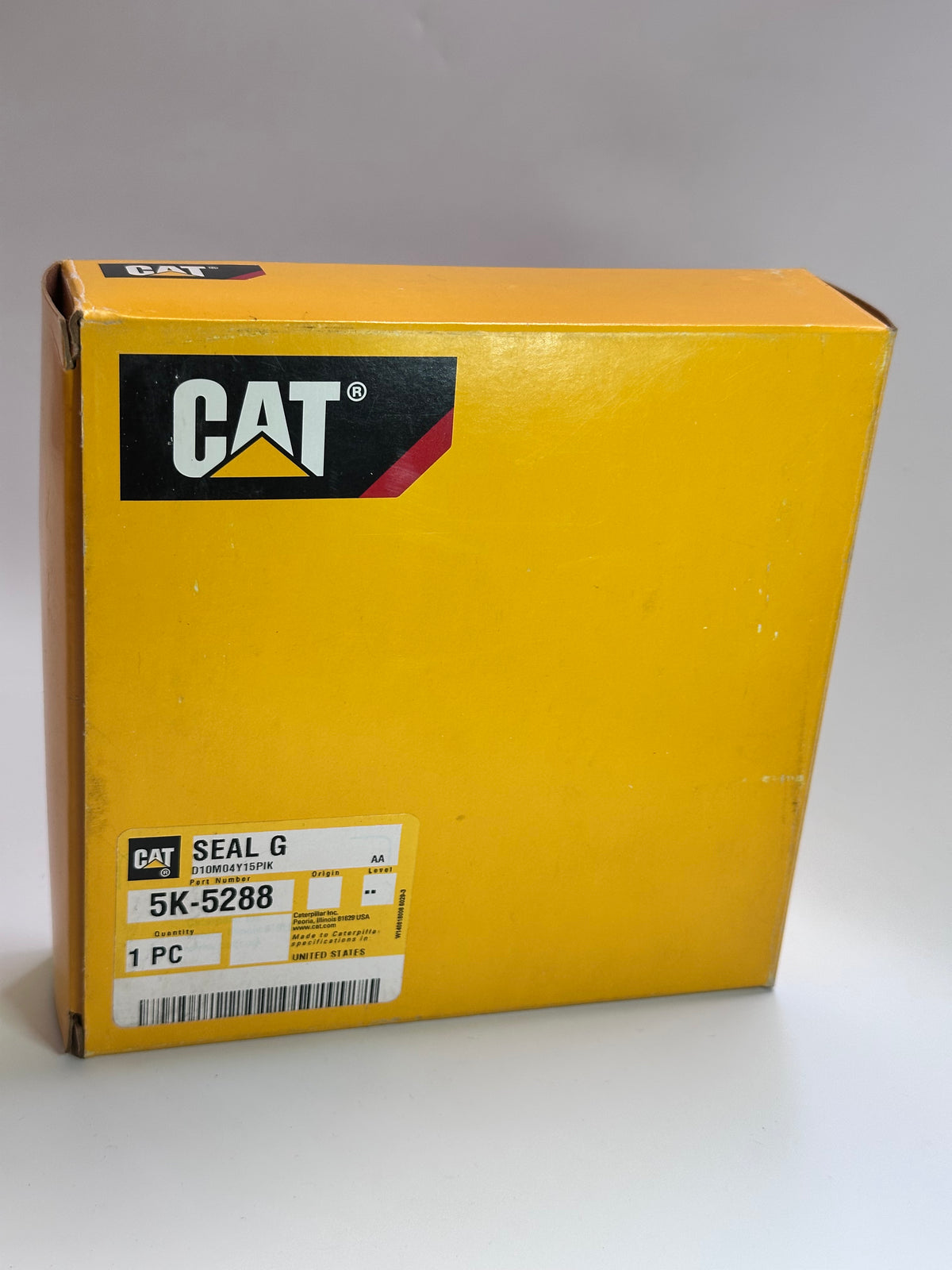 CAT 5K-5288 Duo Cone Seal — 157mm OD, 142.30mm ID