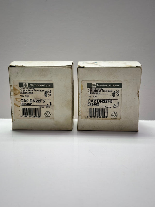 Telemecanique CA2-DN22-F5 Control Relay 023462 110V