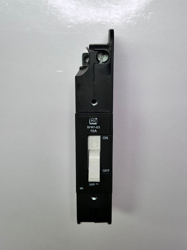 CBI SFM1 G3 C2 10A AC Miniature Circuit Breaker SFM18210