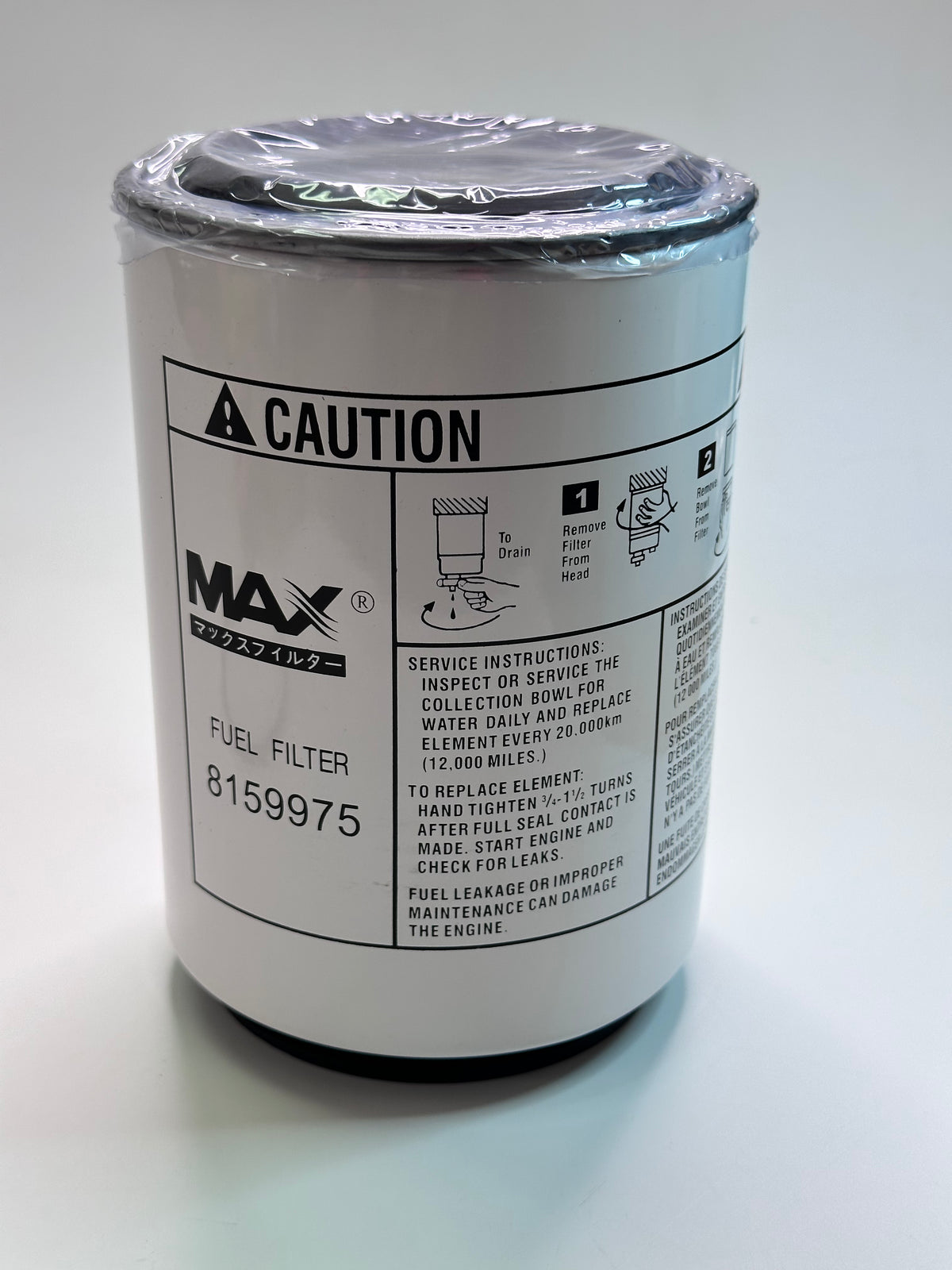 Nippon Max WCF307NM Diesel Fuel Filter