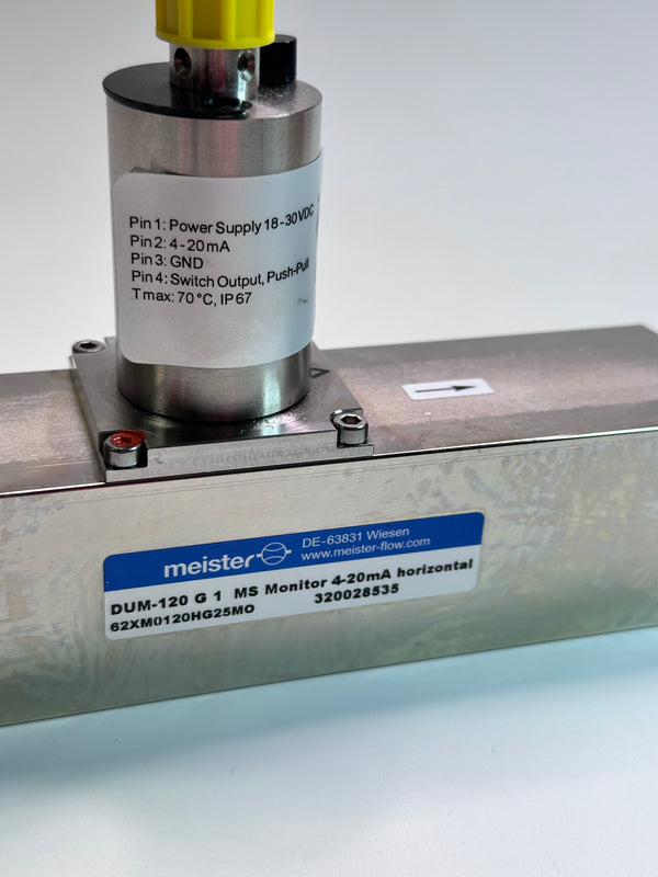 Sandvik 55046954 Flowmeter - Meister DUM-120 G1 MS