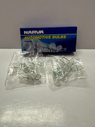 Narva 47502 Wedge Globes, 24V, 5W, Box of 10