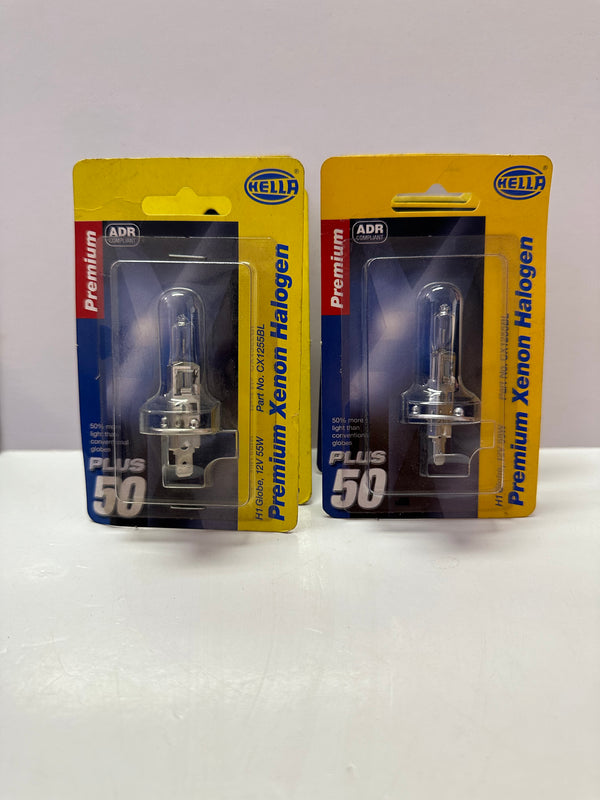 Hella H1 Premium Xenon Halogen Globe 12V, 55W, CX1255BL
