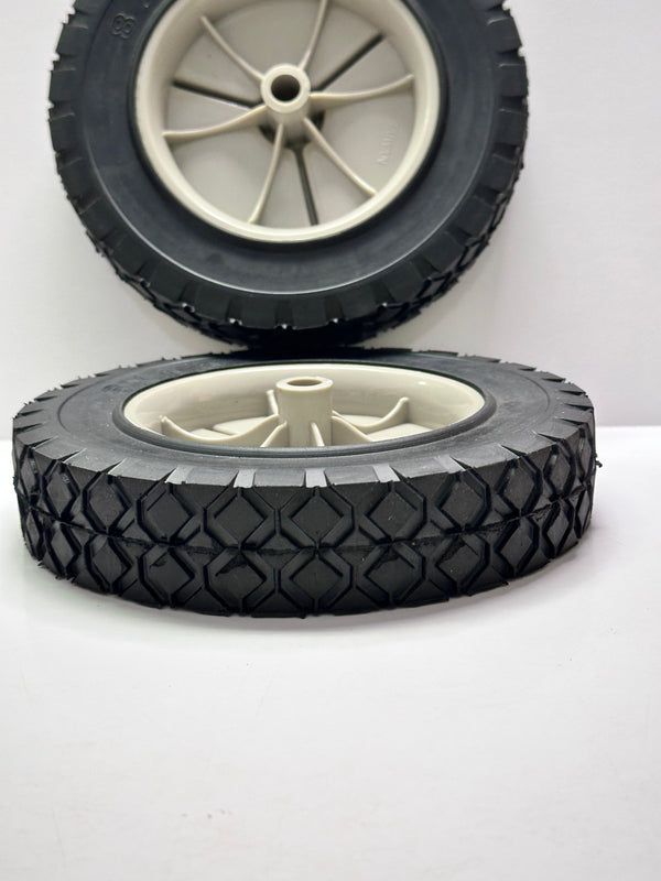 Universal Solid Rubber Wheels 8 x 1.75" - Set of 2