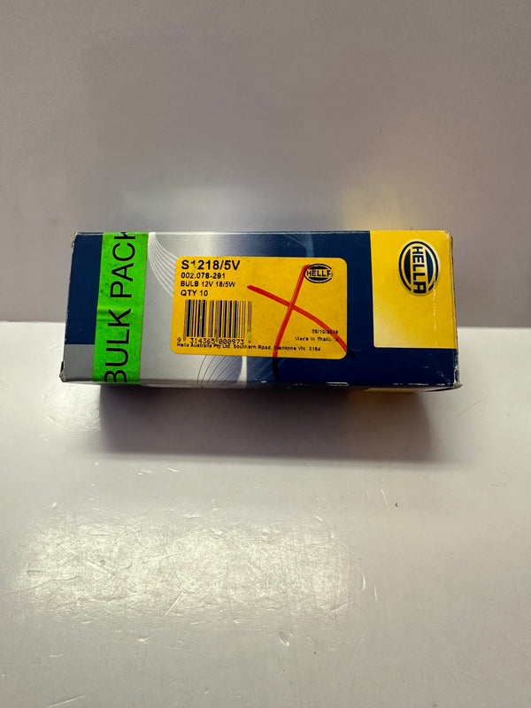 HELLA S1218/5V Globes for Combination Lamp, 10PK
