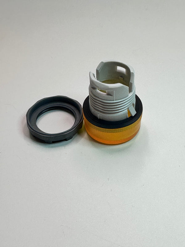 ABB ML1-100Y Yellow Pilot Light Head, 1SFA611400R1003 - 2pk