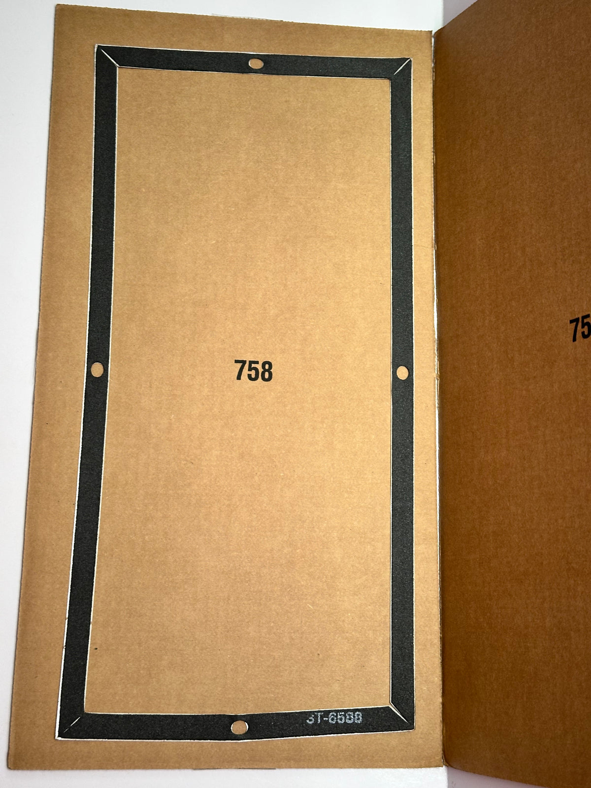 Caterpillar CAT 3T-6588 Adhesive-Back Sponge Rubber Filter Seal