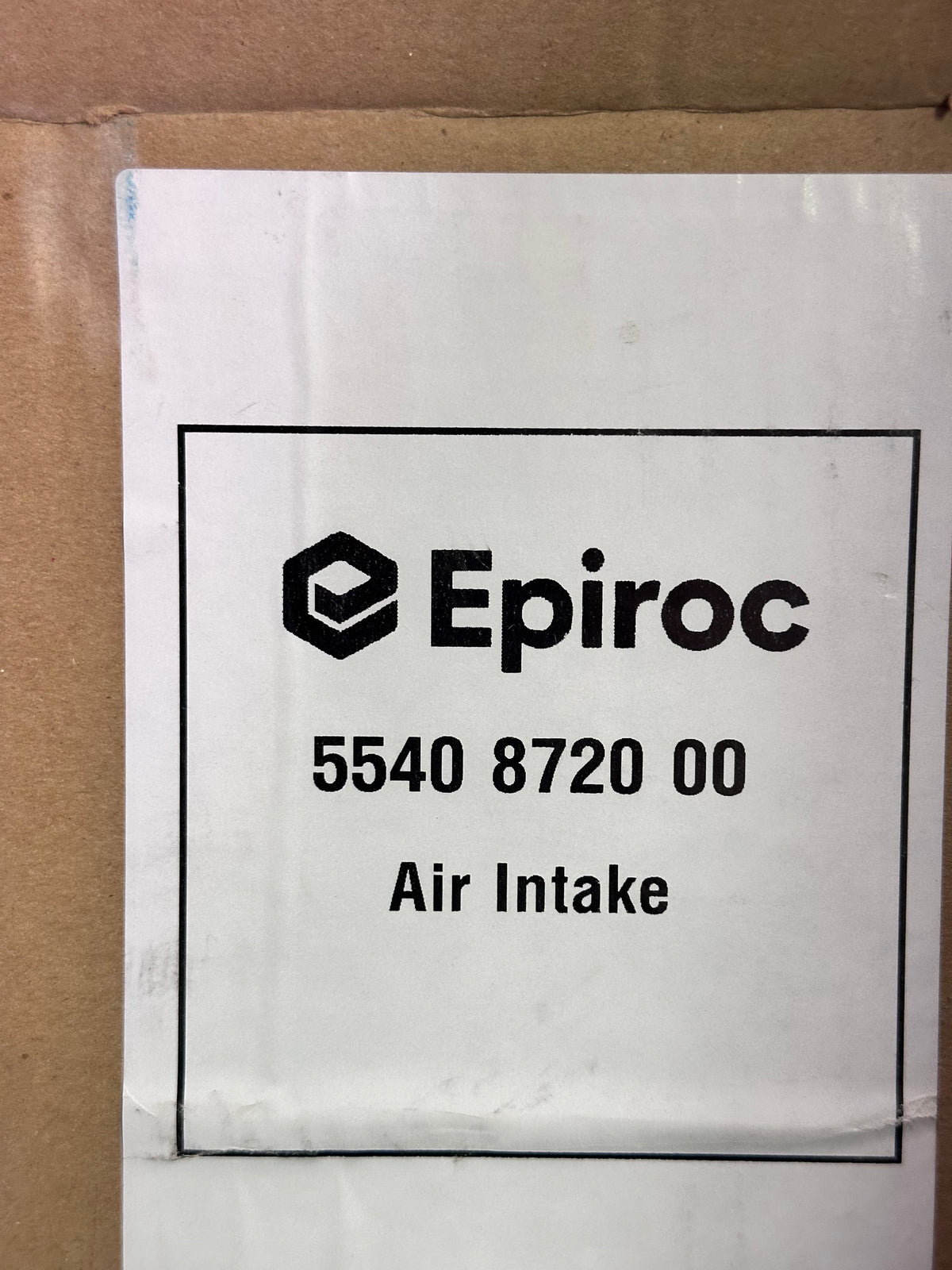5540872000 Epiroc Air Inlet Hood, Low Profile