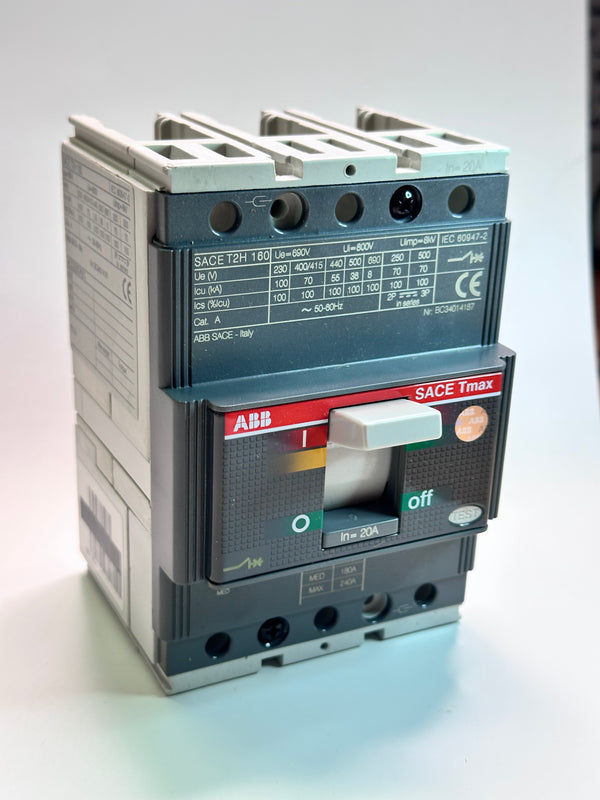 1SDA051224R1 ABB SACE TMAX T2H 160 Moulded Case Circuit Breaker for Industrial Use **NEW**