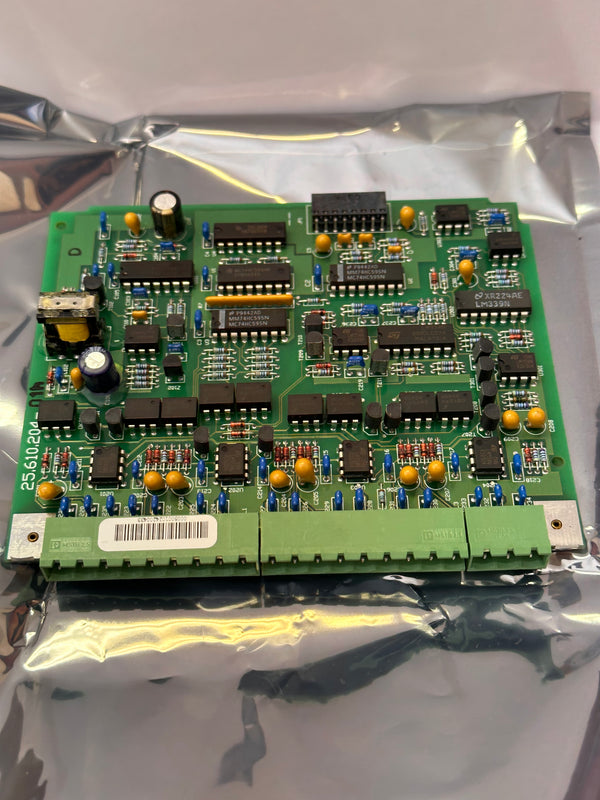Sprecher + Schuh CMV4 Circuit Board 25.610.204-01 Option PT100 for CET 4