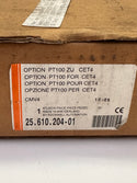 Sprecher + Schuh CMV4 Circuit Board 25.610.204-01 Option PT100 for CET 4
