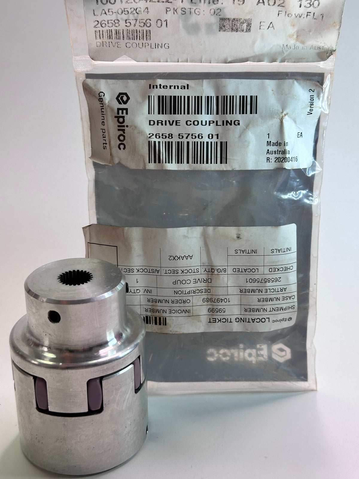 2658575601 Epiroc Drive Coupling