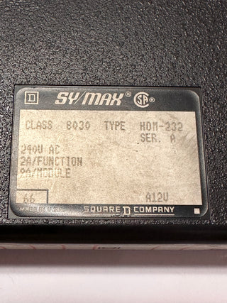 SY/MAX 8030HOM-232 Series A Output Module 240 VAC