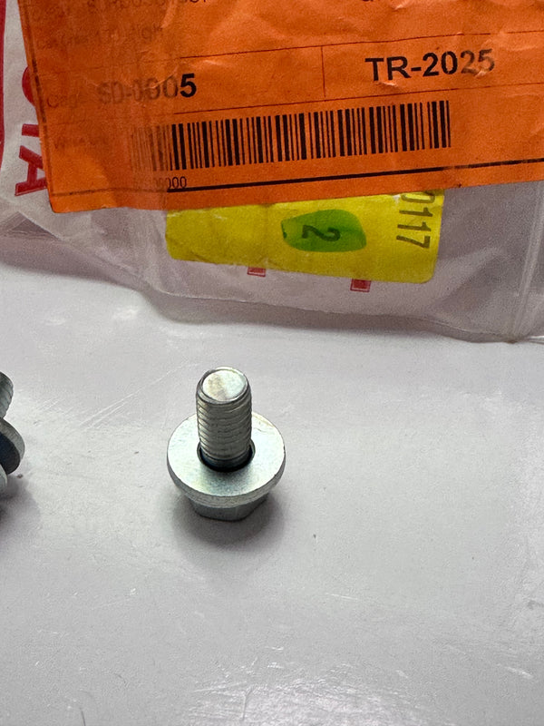 Toyota 9167180816 Genuine Flange Bolt (transmission control cable bracket) bag of 2