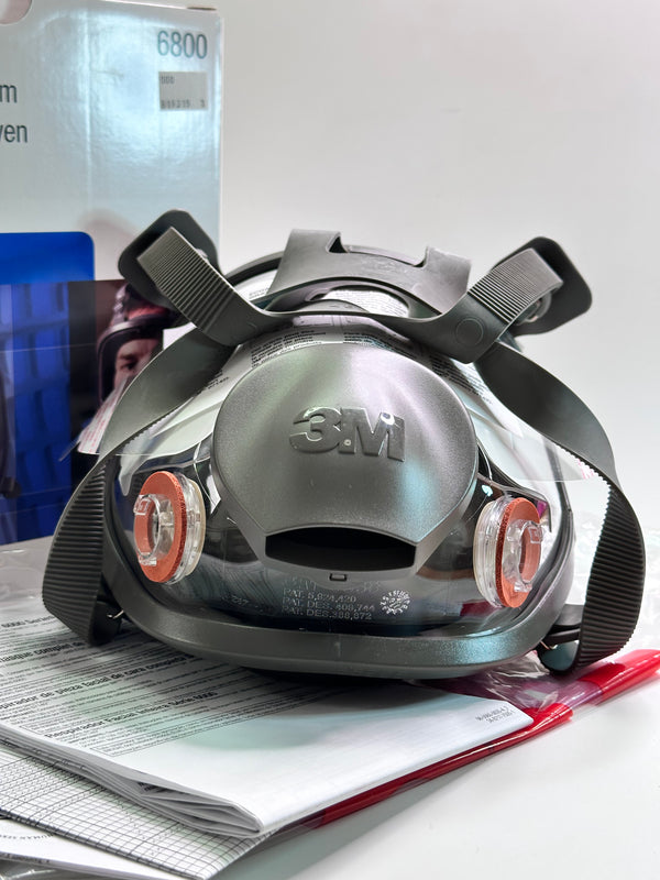 3M 6800 Series Full Facepiece Respirator Mask (Medium)