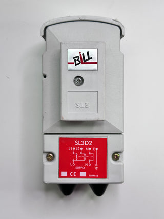 Eaton BILL SL3 D2 Street Light Cut-out, double pole, two fuses.
