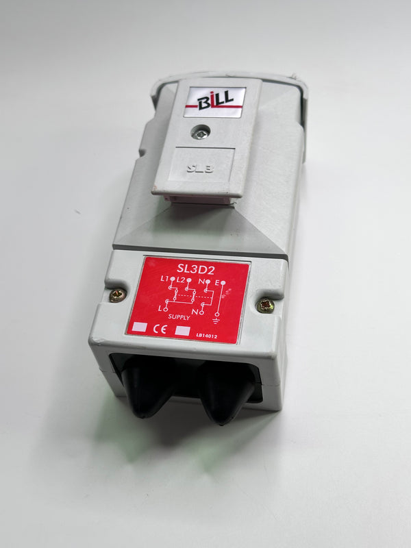 Eaton BILL SL3 D2 Street Light Cut-out, double pole, two fuses.