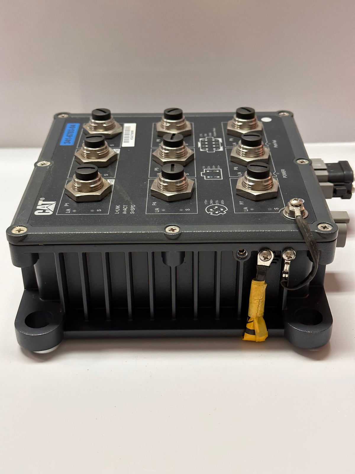 CAT 341-6783 Rugged Managed Ethernet Switch — 9 Ports