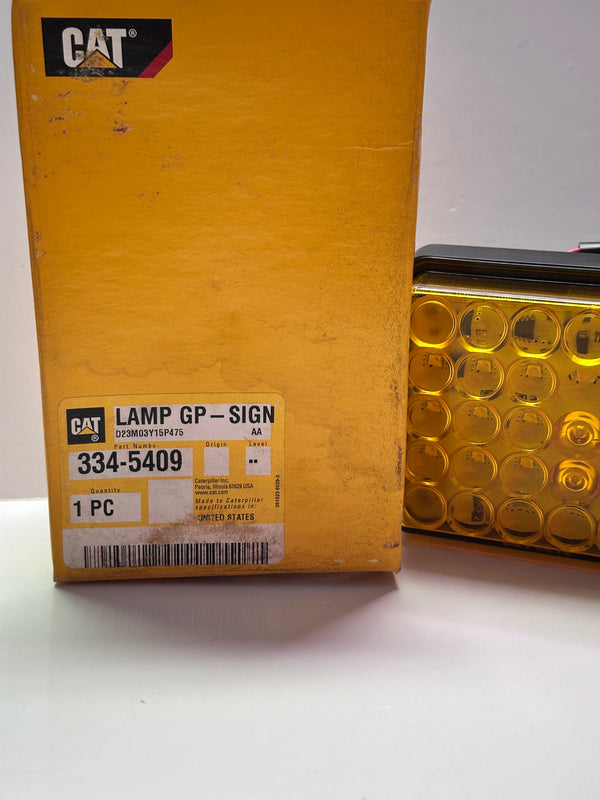 Caterpillar CAT 334-5409 LED Signal Lamp, Amber