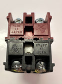 Maruyasu Electric Push Button/Flat Switch (Black) A25PF22B