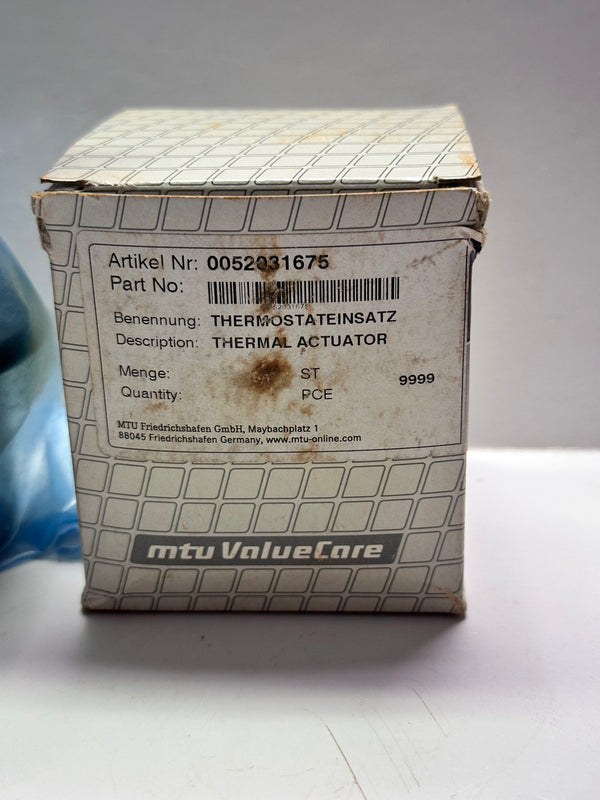 MTU 0052031675 Thermal Actuator