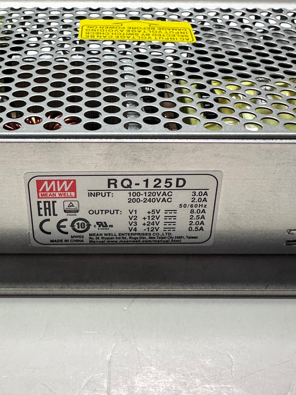 Mean Well RQ-125D Switching Power Supply 125W