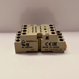 Omron PYF14A-N Relay Socket, Din rail/Surface mounting Screw Terminal