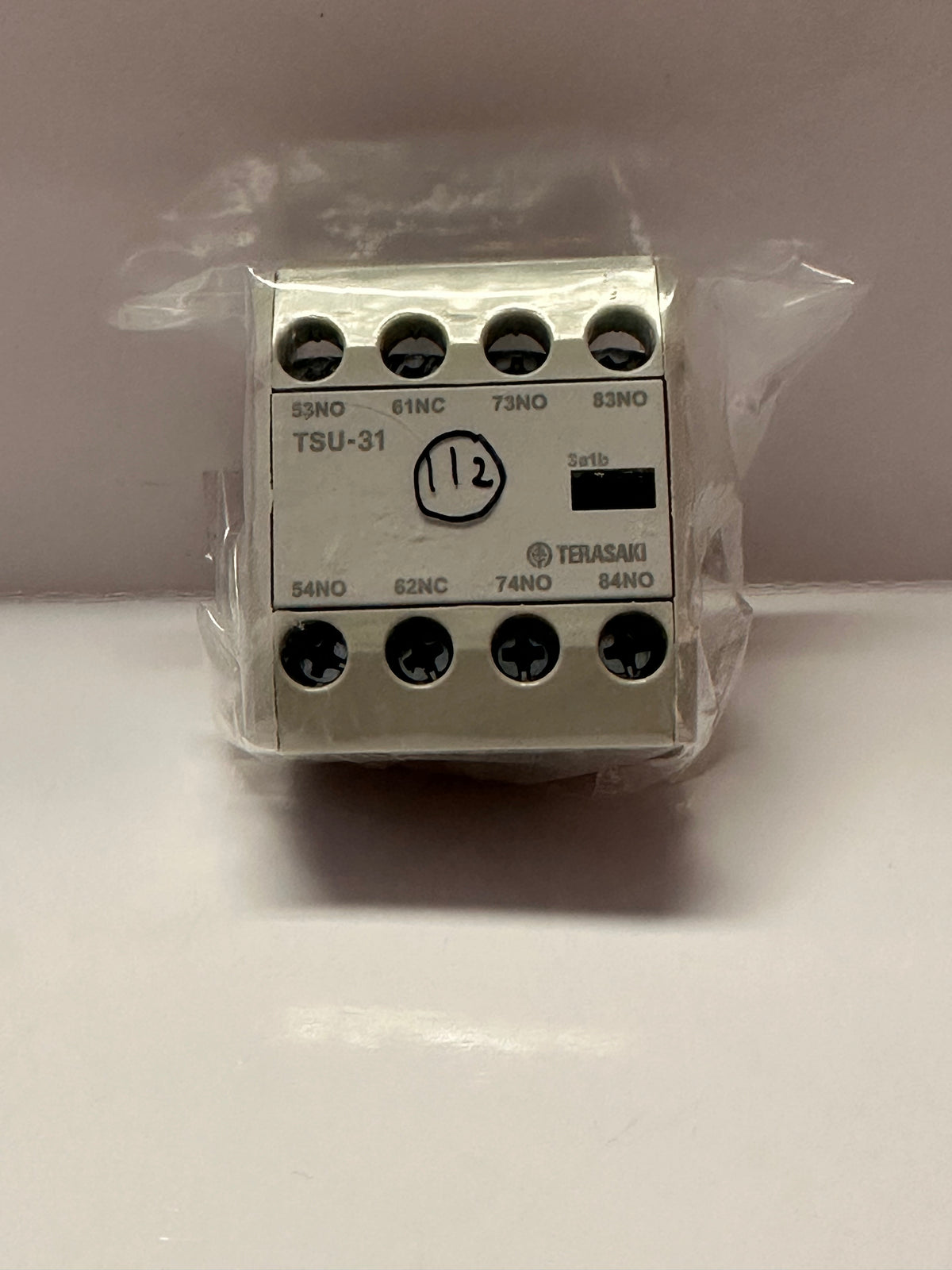 Terasaki TSU-31 Auxiliary Contact Block — Reference 822698