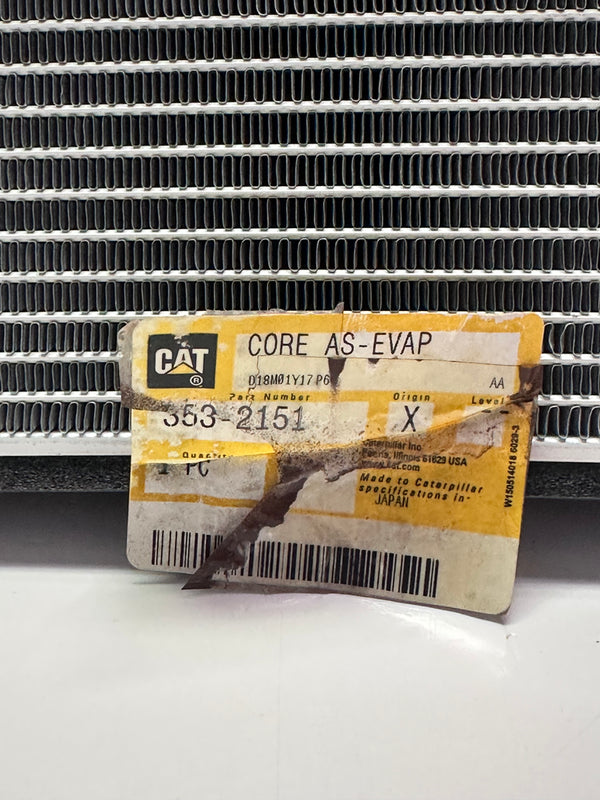 Caterpillar CAT 353-2151 Evaporator Core Assembly