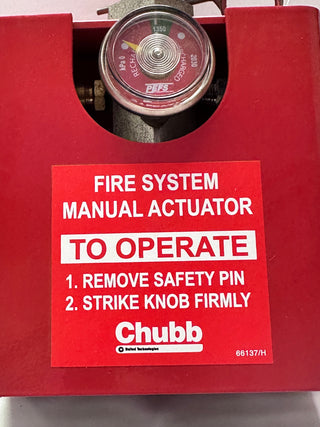 Chubb PEFS F3 LOP Manual Actuator 47130
