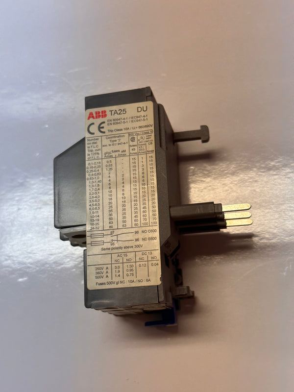 ABB TA25DU 6,5 Thermal Overload Relay 1SAZ211201R1038