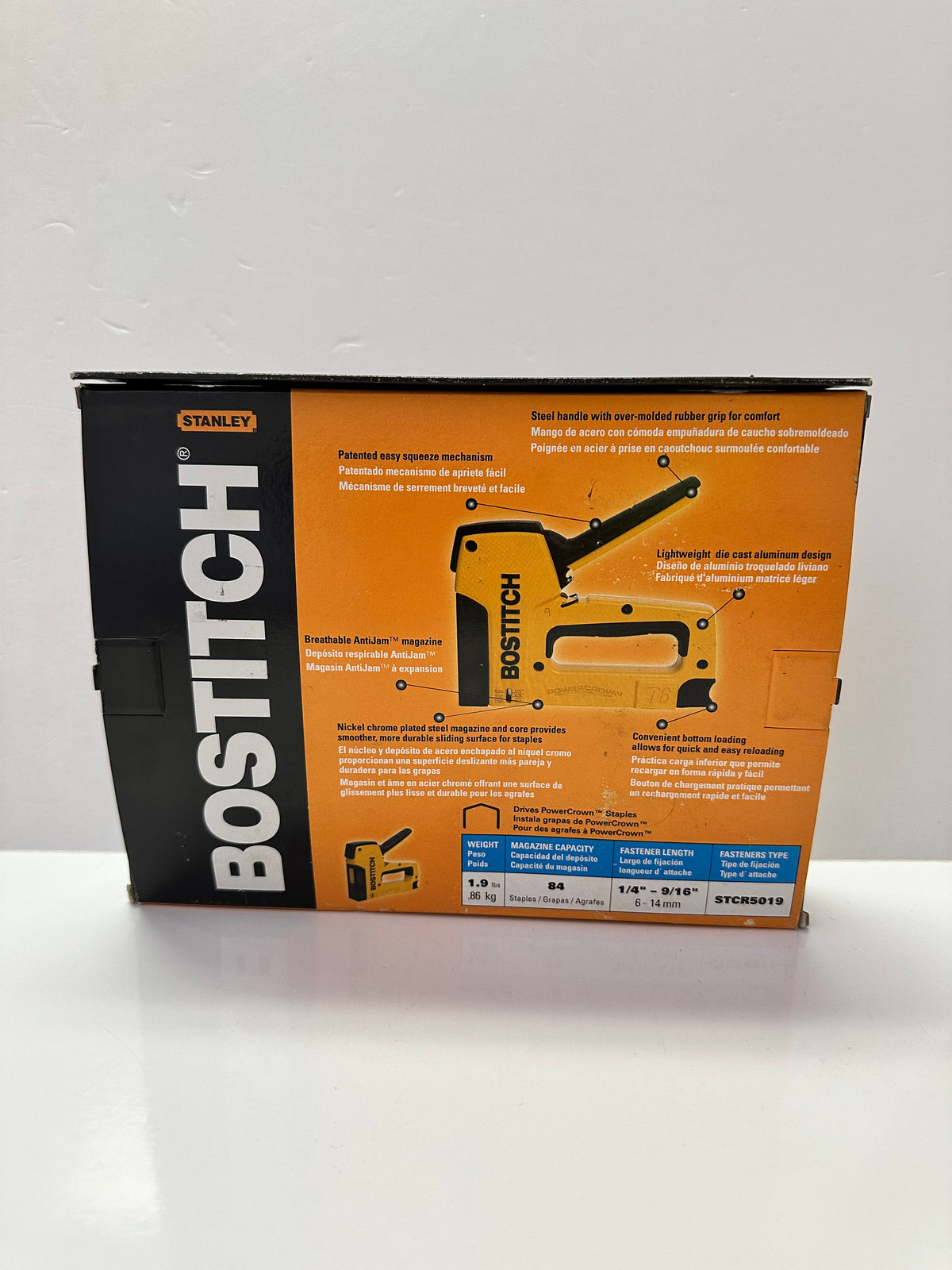 Bostitch T6-8 Heavy Duty Tacker Staple Gun