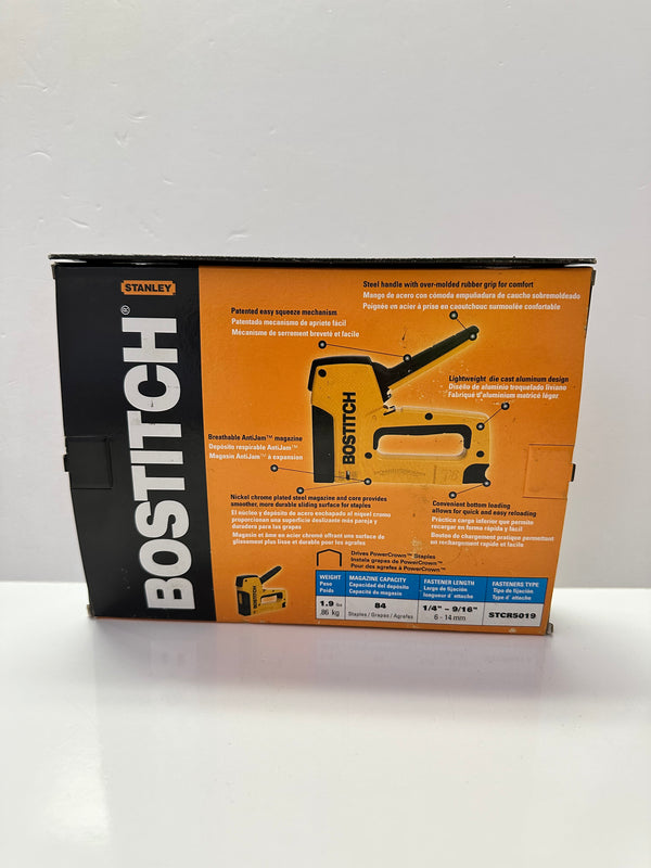 Stanley Bostitch T68 Heavy Duty Tacker Staple Gun Mining