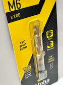 Alpha M6x1.00 Metric Course Combination HSS Drill & Tap, Titanium Nitride coated DTMC060