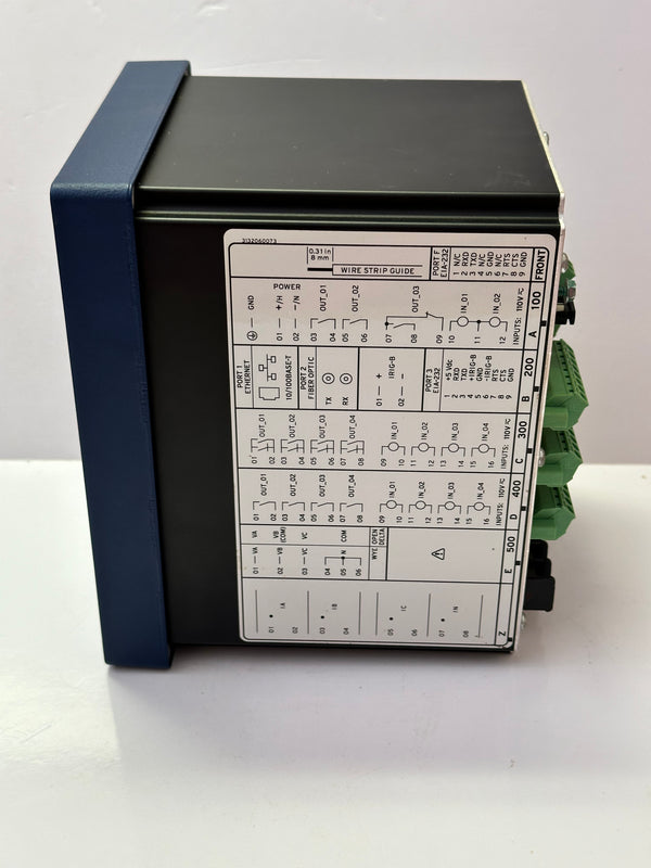 Sel 710 Front SEL SEL-710 Motor Protection Relay P/N: 071001DCD1D71810200 | Mining ...