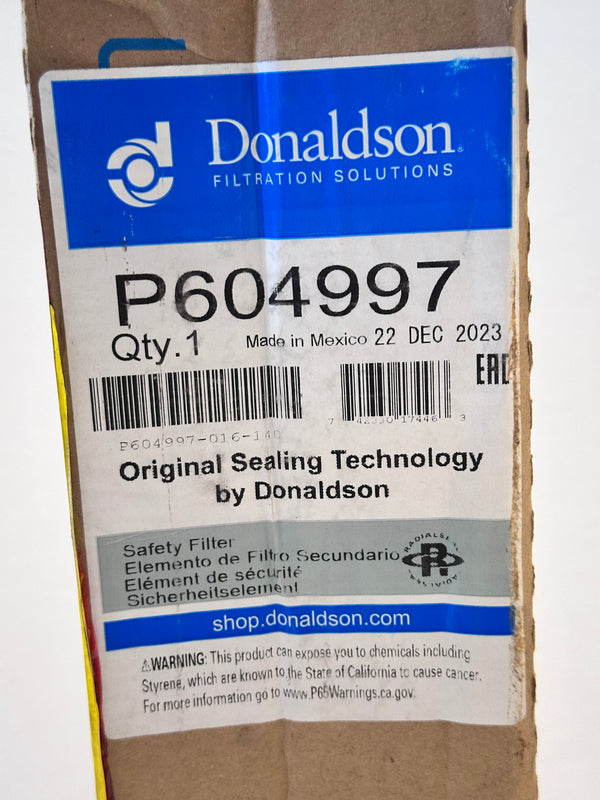 Donaldson P604997 Air filter, Safety Radialseal