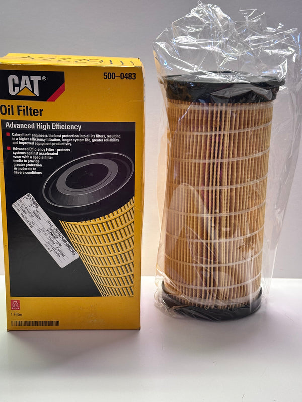 5487513 Caterpillar CAT 500-0483 Engine Oil Filter | Mining & Industrial Surplus