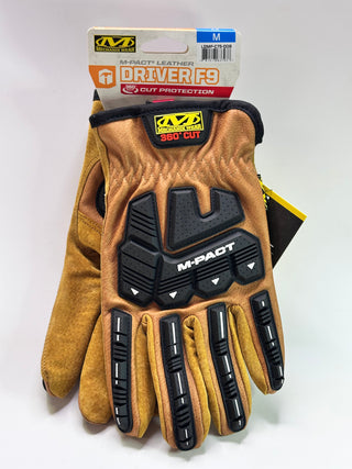Mechanix Wear LDMP-C75-009 Driver F9 Leather Gloves, Medium