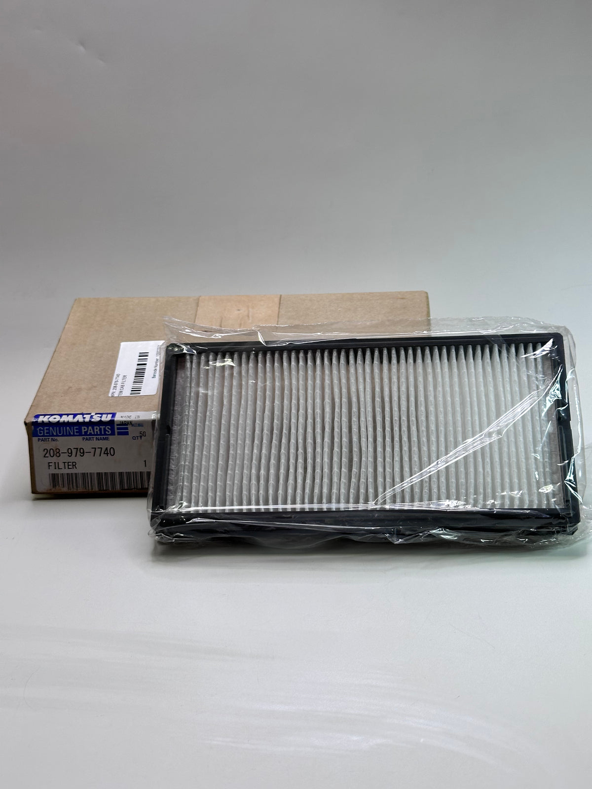 Komatsu 208-979-7740 Genuine Cabin A/C Filter Element