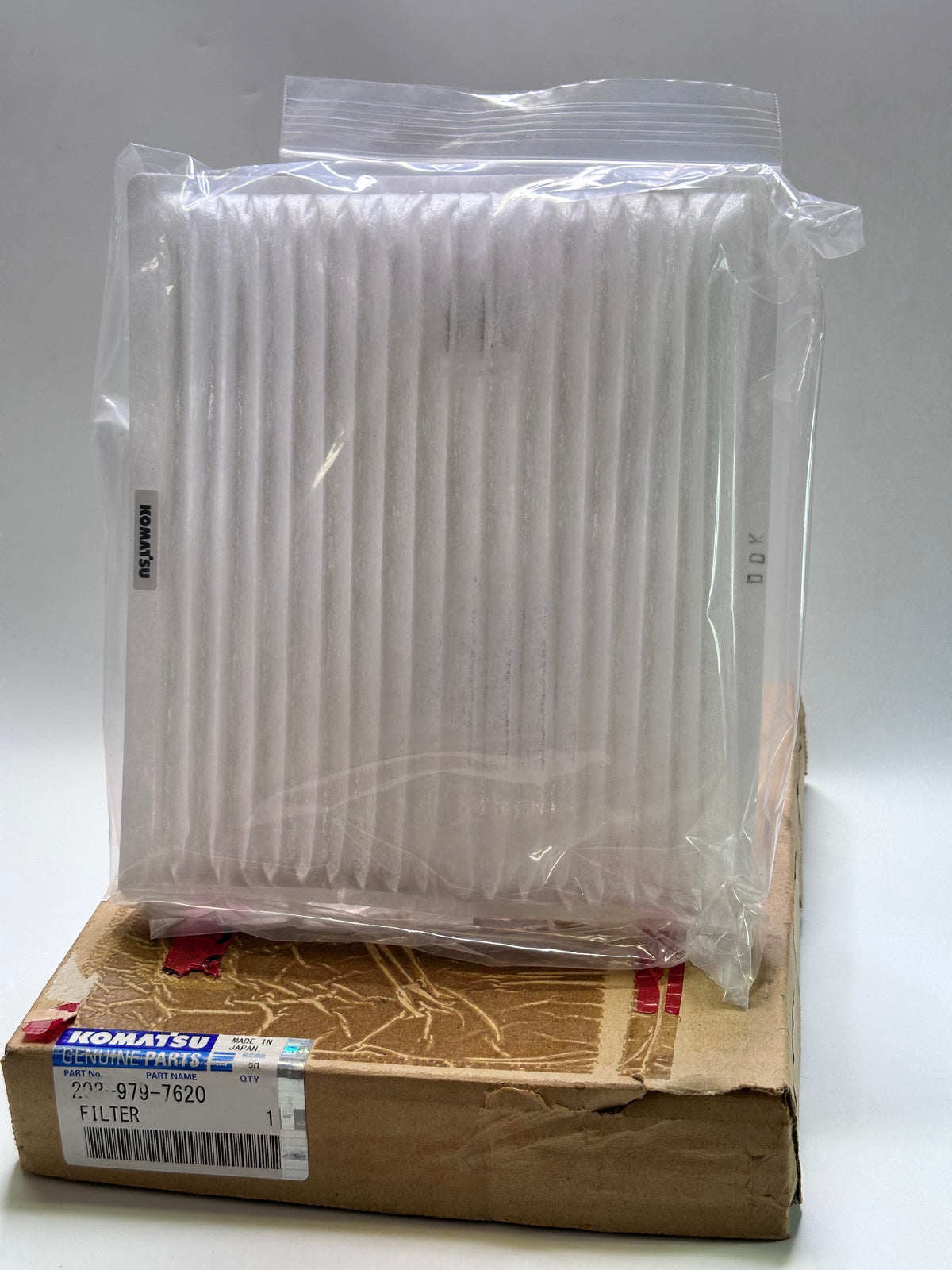 Komatsu 208-979-7620 Cabin Air-Conditioner Filter Element