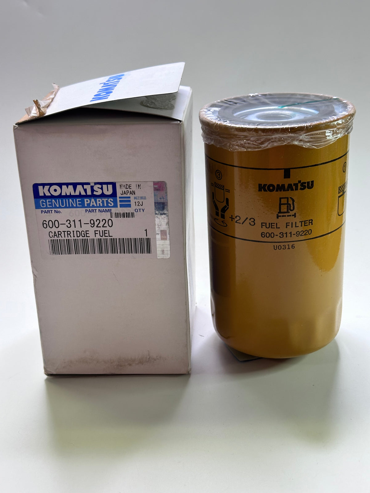 Komatsu 600-311-9220 Fuel Filter Cartridge