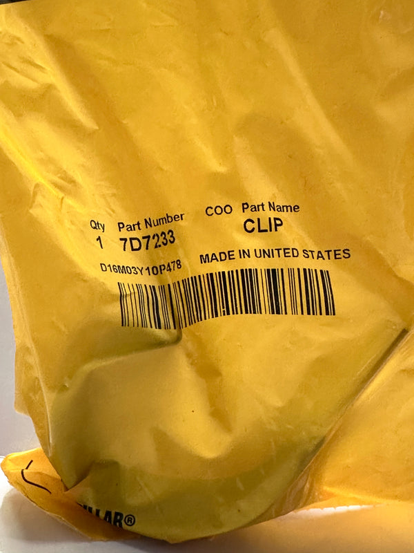 Caterpillar CAT 7D-7233 Loop Clip