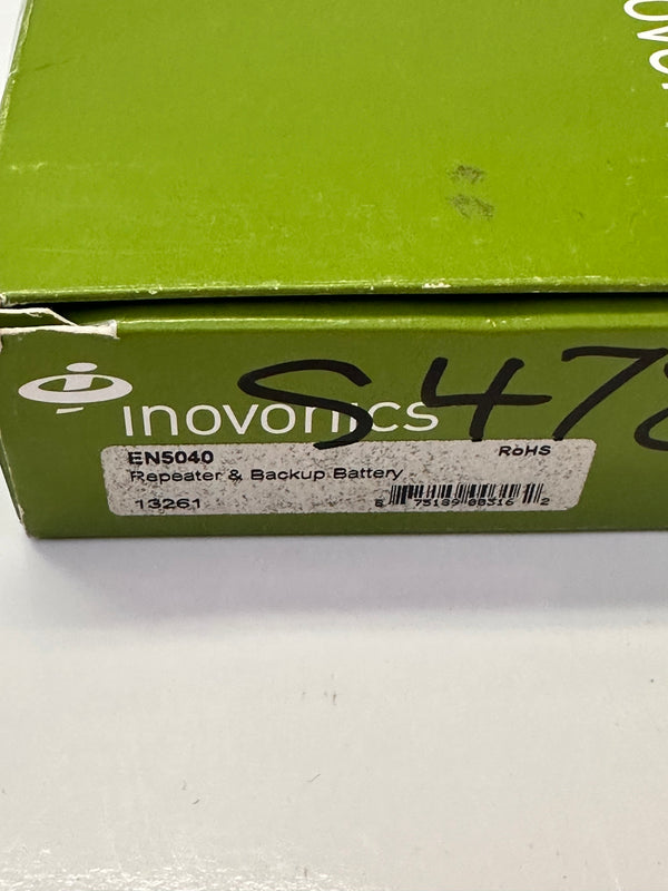 INOVONICS Repeater & Backup Battery EN5040