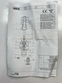 ASCO NAETB326A1 24V DC Air/Gas Valve 10 Bar
