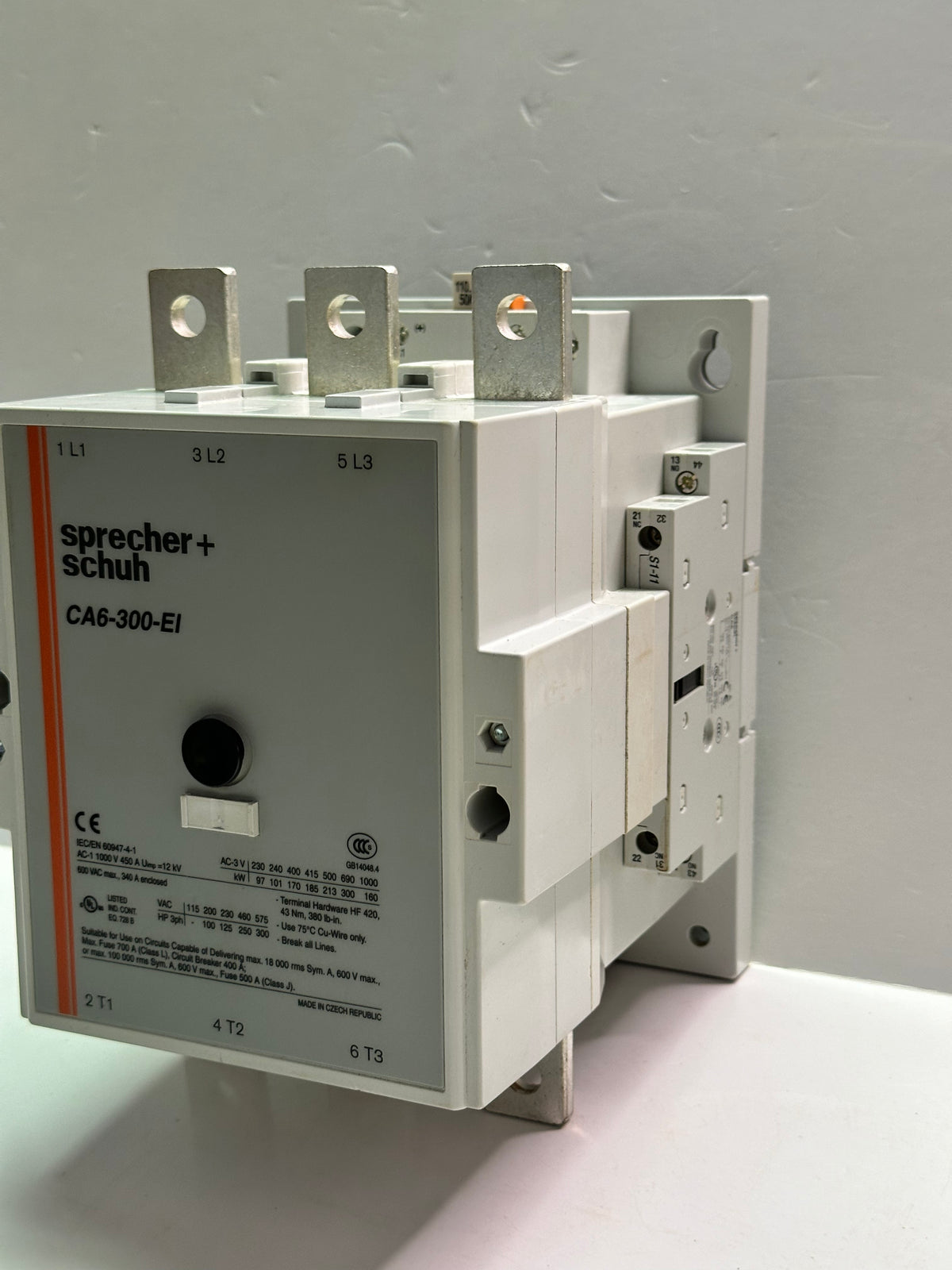 Sprecher & Schuh CA6-300-EI-11 120VAC