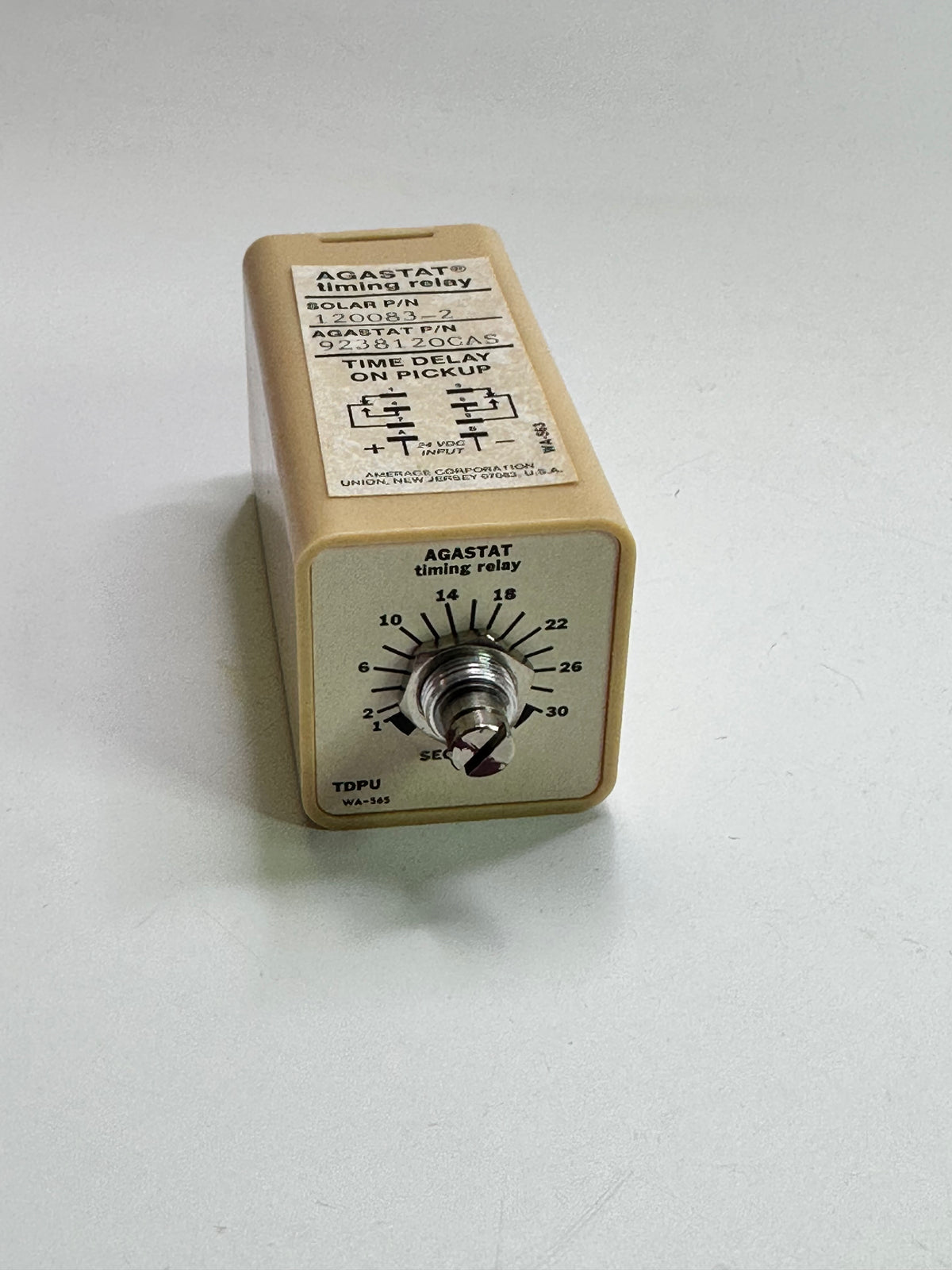 120083-2 CAT Solar Turbines Timing Relay - 923812OCAS