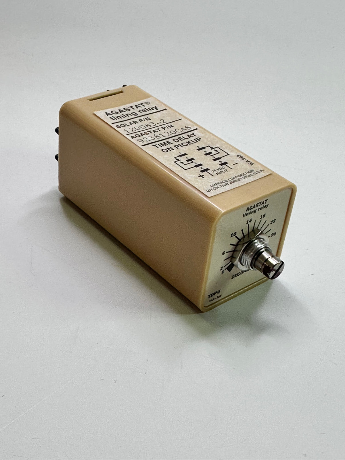 120083-2 CAT Solar Turbines Timing Relay - 923812OCAS