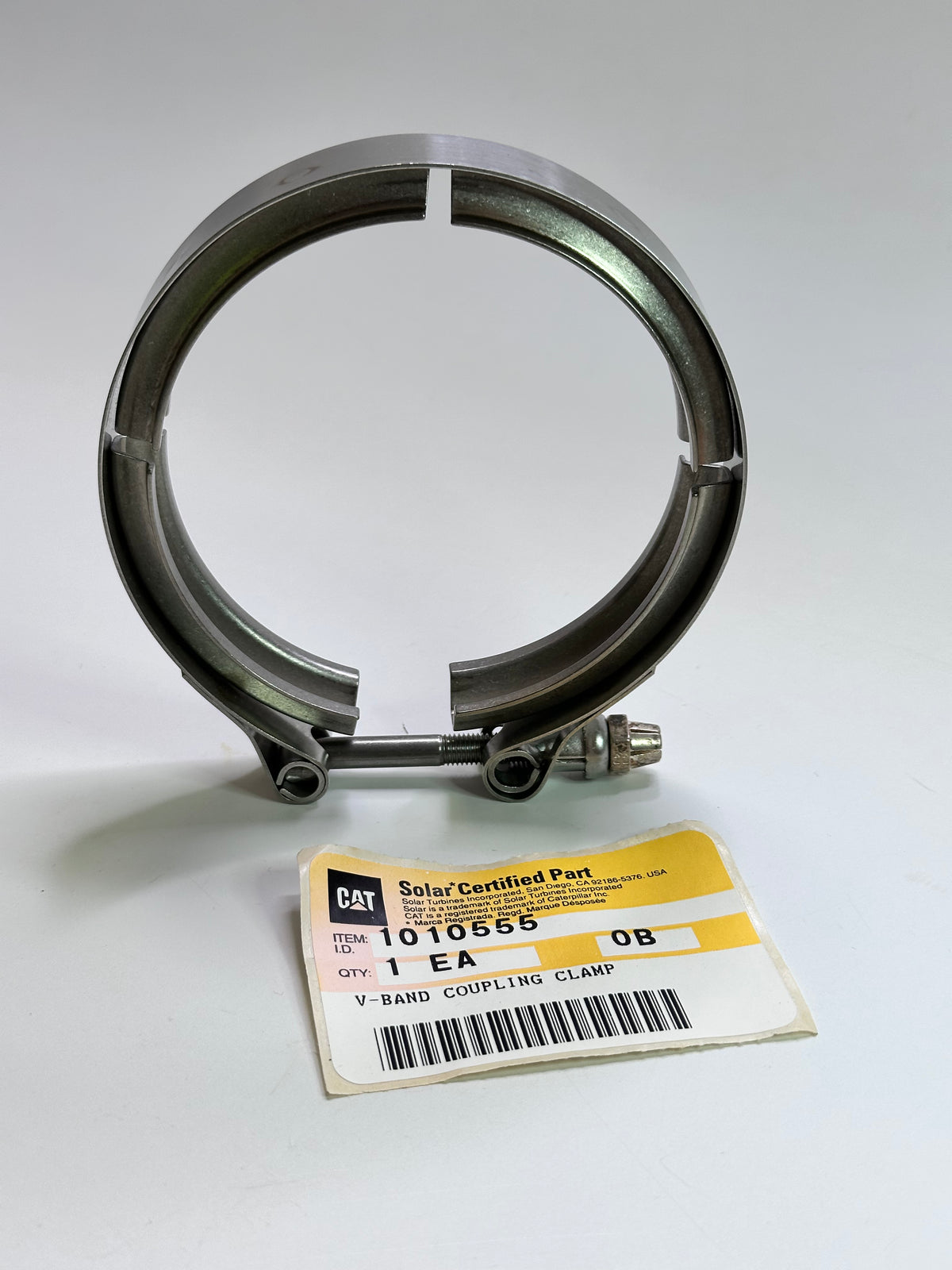 Voss 5141E-412-Z V-Band Coupling Clamp — Solar Turbines 1010555