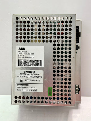 ABB 3HAC026253-001 DSQC 661 Power Supply Range IRC5